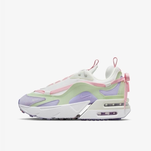 Nike Shoes - Nike Air Max Furyosa Sneakers in Summit White and Honeydew Size 8